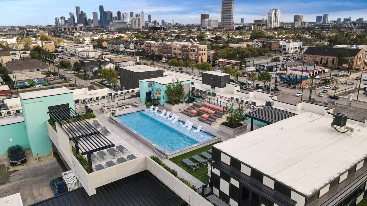 Washington Ave./ Memorial Park Apartment | This inviting living space is the perfect spot to relax and unwind