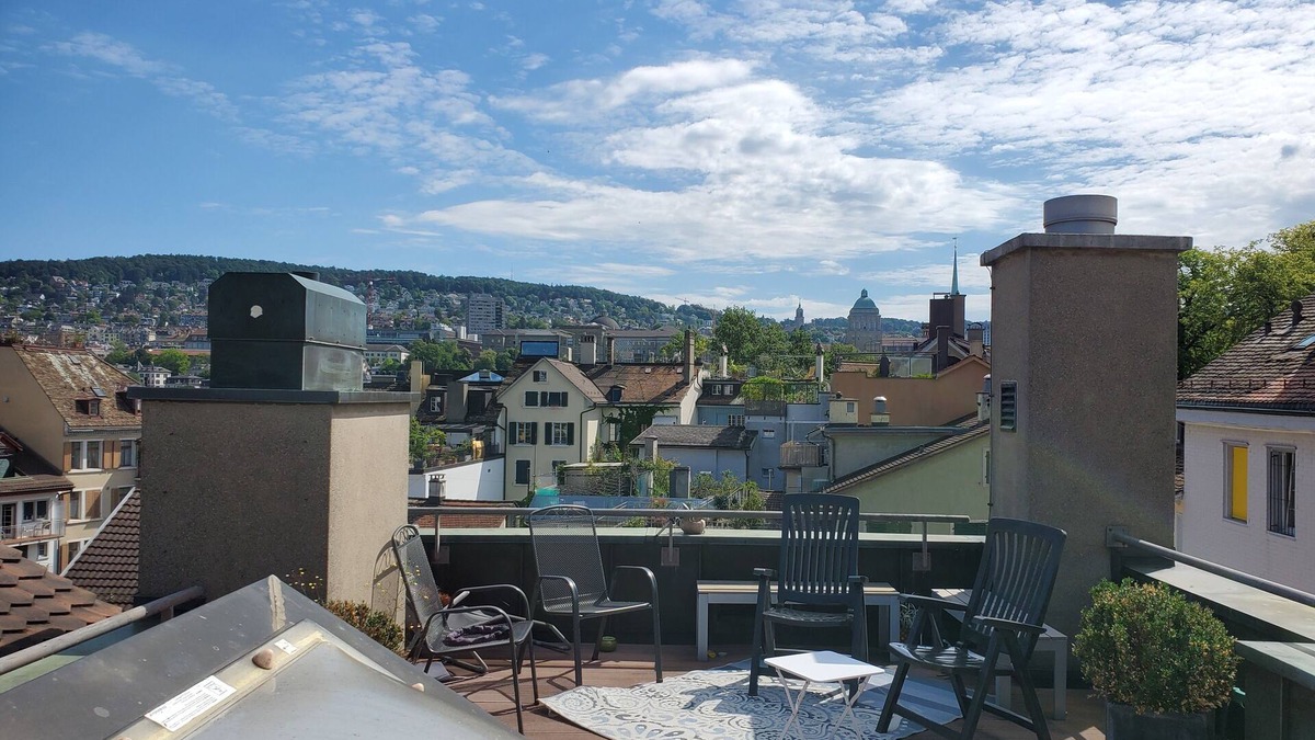 Old Town Apartment | This roof top is yours