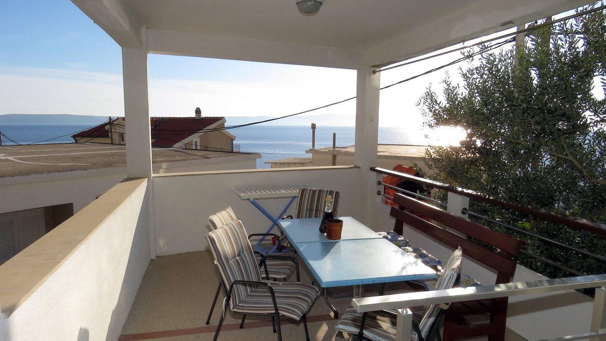 Drasnice Apartment | Three bedroom apartment with terrace and sea view Drašnice, Makarska (A-5265-b)