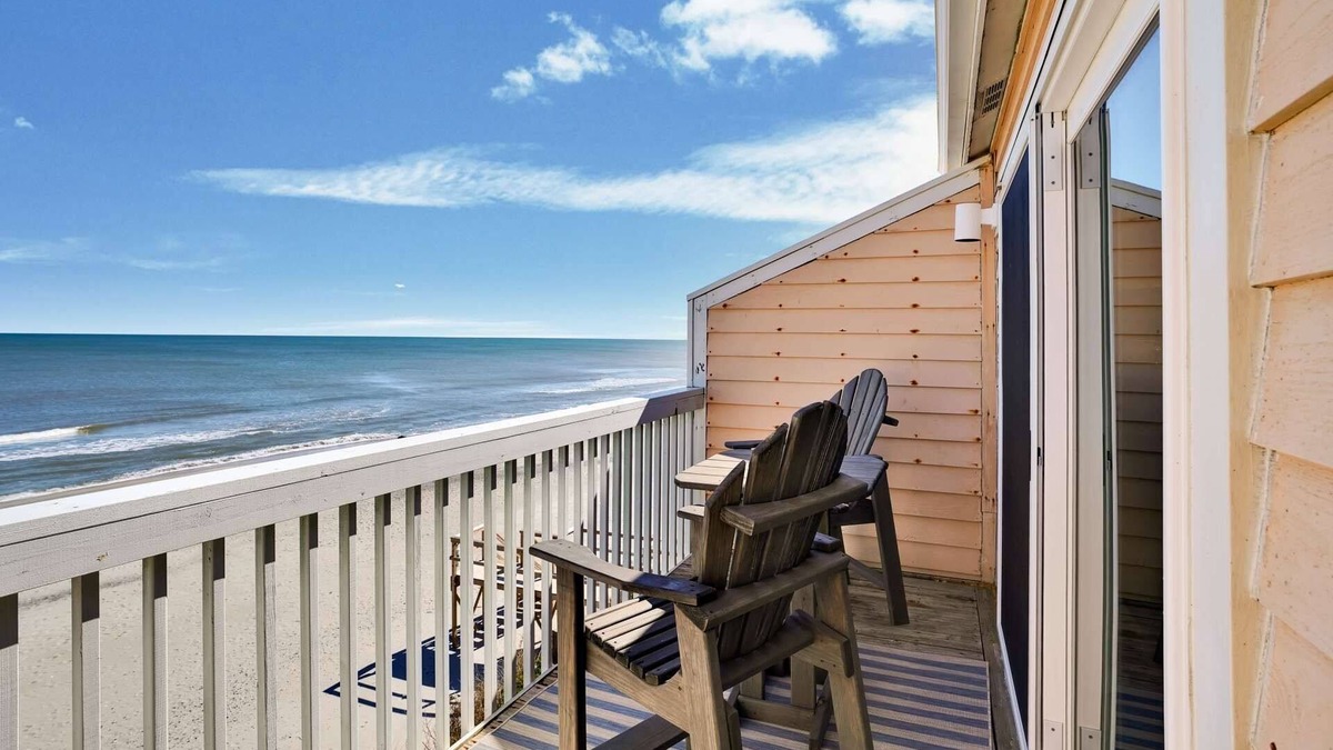 Kure Beach Condo | Three Little Birds - Beachfront Ocean Dunes, Master Oasis, Indoor/Outdoor Pools, 2 Decks, Fireplace