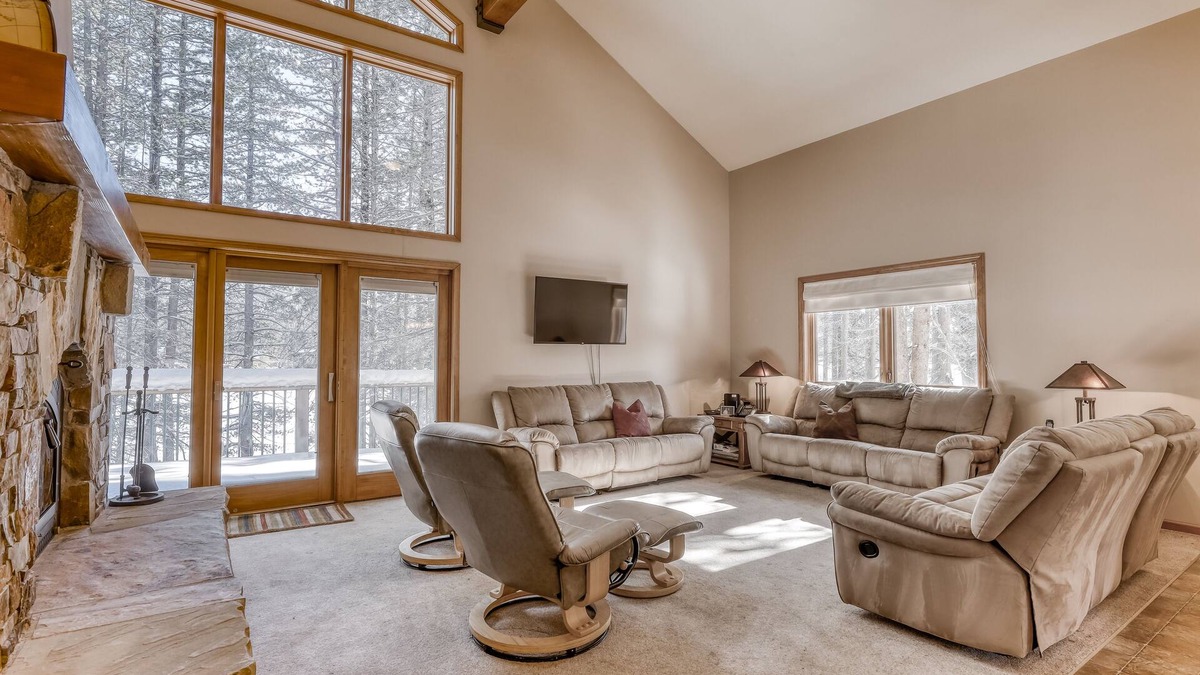 Serene Lakes House | Three-story lakefront home w/lake views, wood fireplace, high-speed WiFi, W/D