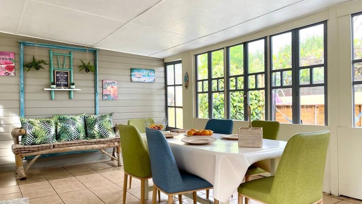 La Riviere Saint-Louis House | TI KAZ VACOAS, beautiful Creole kaz in the south of the island