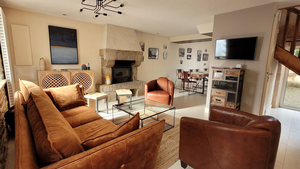 Lesneven House | TI PINKO - Town house 7 min from sandy beaches