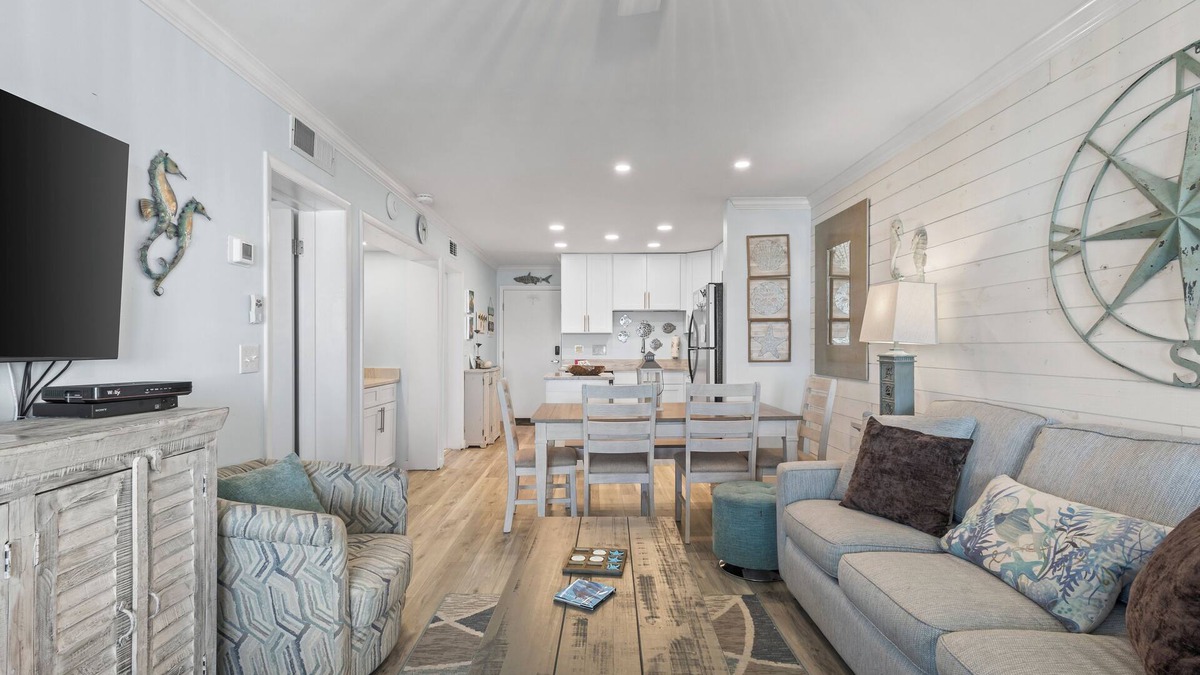 Alabama Gulf Coast Condo | Time to get… 🎶 Knee deep in the water somewhere! 🎶 on island time!