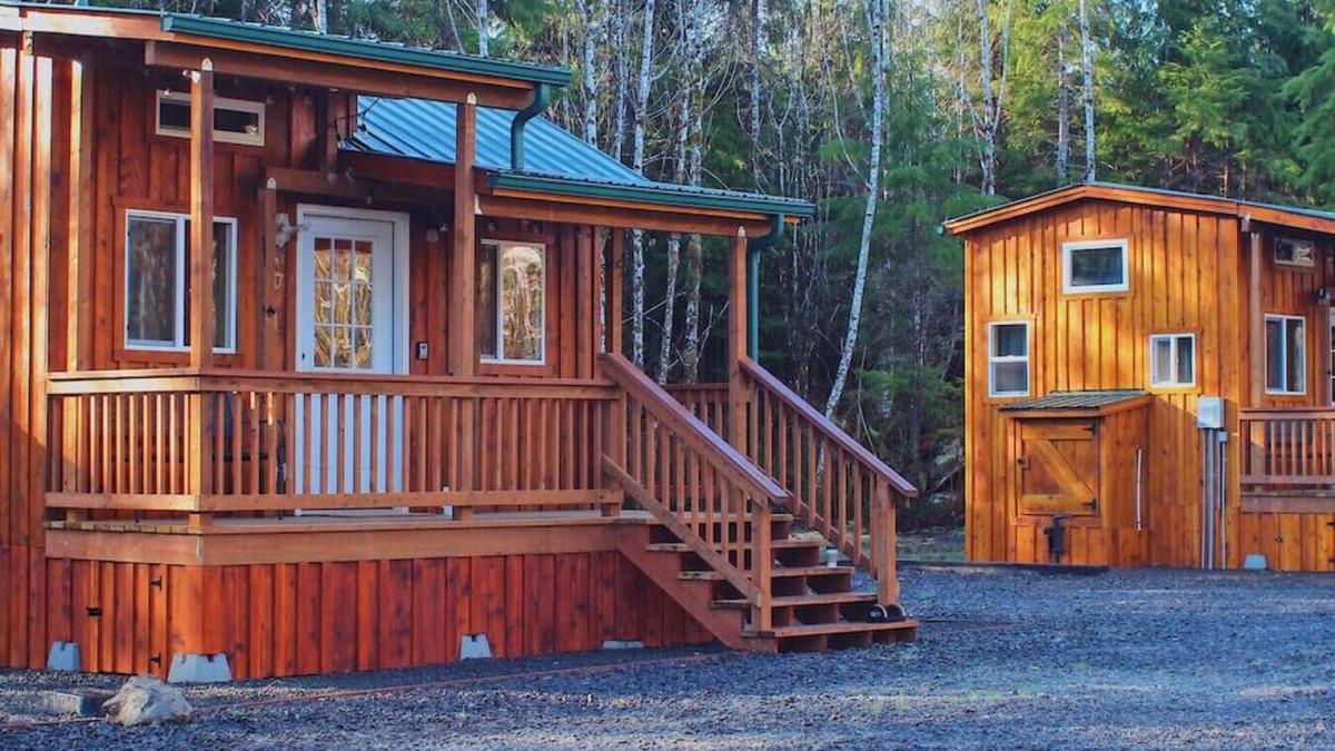 Forks Cabin | Tiny cabins with big adventures!