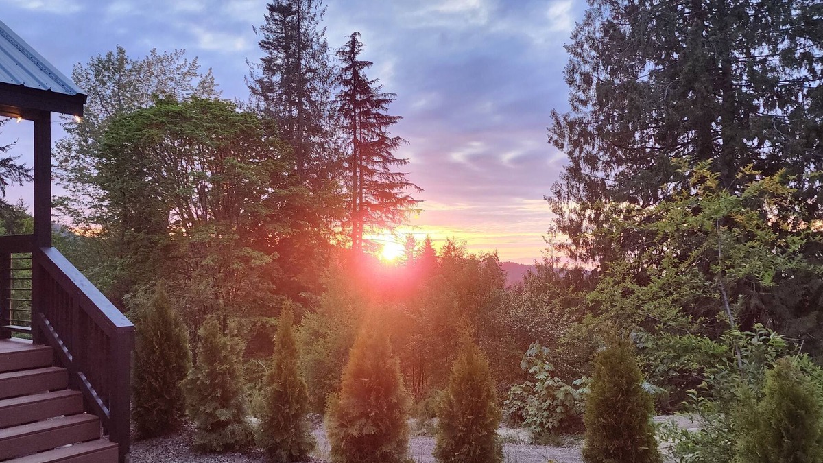 Port Angeles Cottage | Tiny home with a water and mountain view. Amazing sunsets,Close to National Park