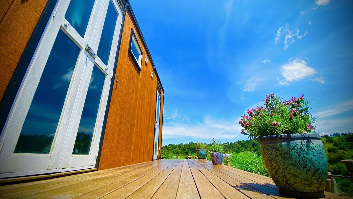 Montville House | Tiny House On Wheels Spectacular Hinterland Views Cosy