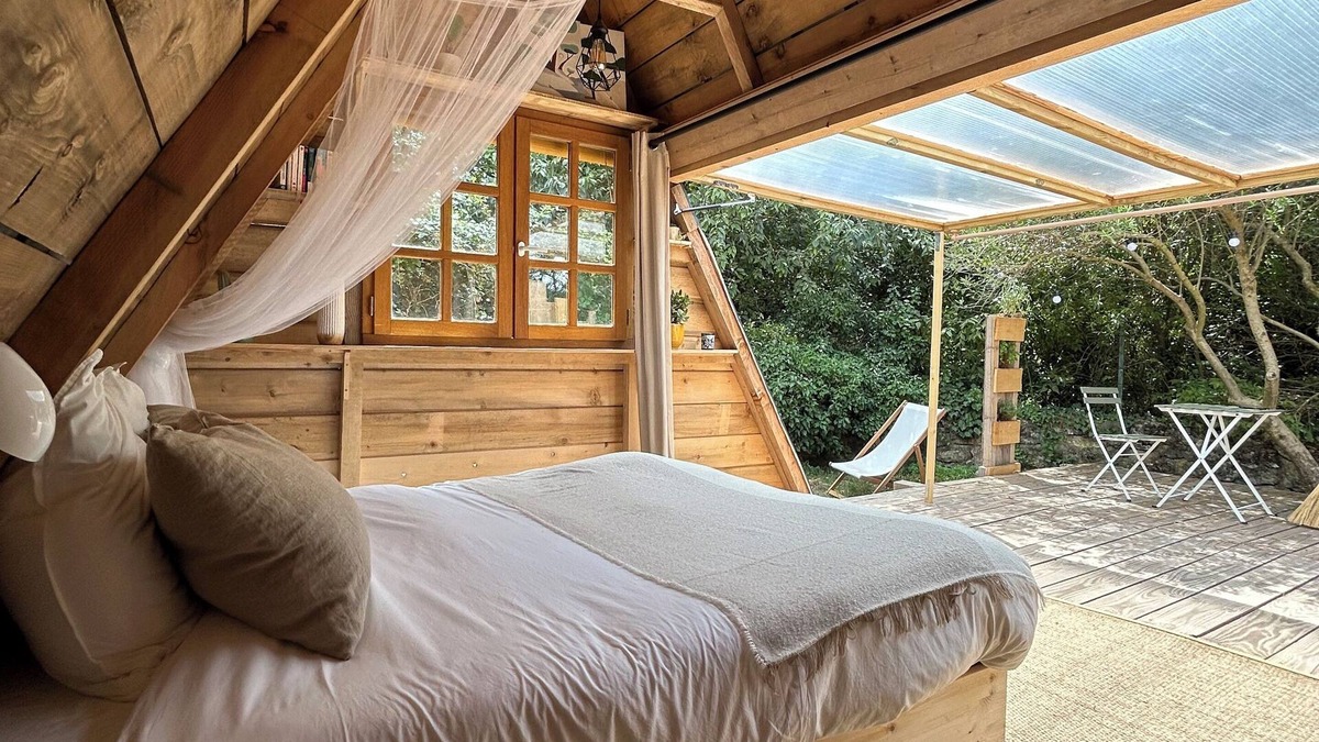 Uzes Cabin | Tipi d'HamiH" unusual accommodation