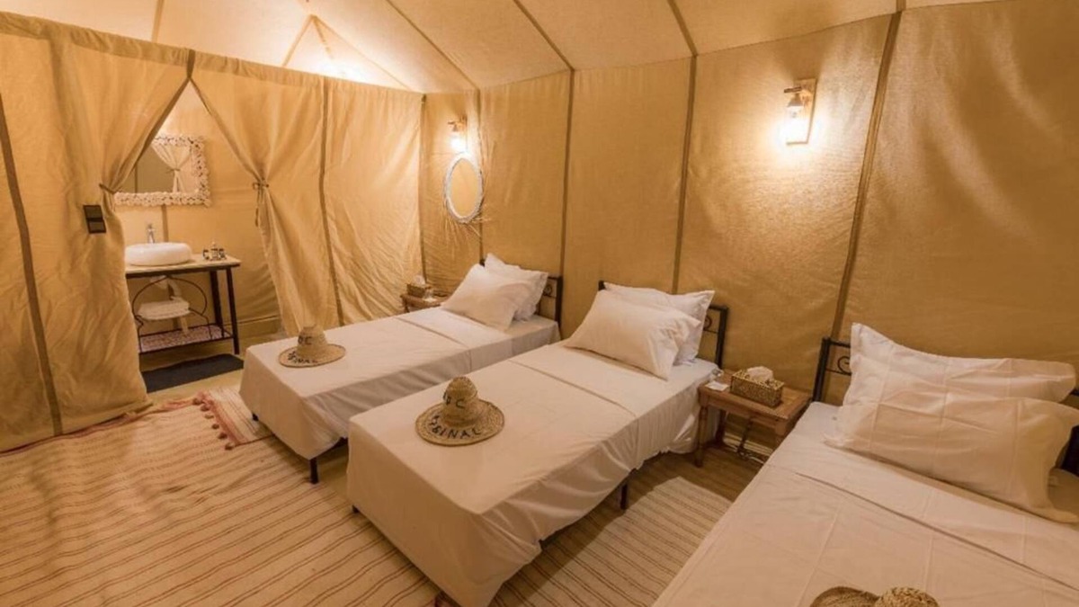Taouz RV Rental | Titanic Merzouga Camp - Basic Triple Room