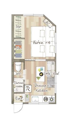 Kitakoiwa Apartment | tkm北小岩1丁目101