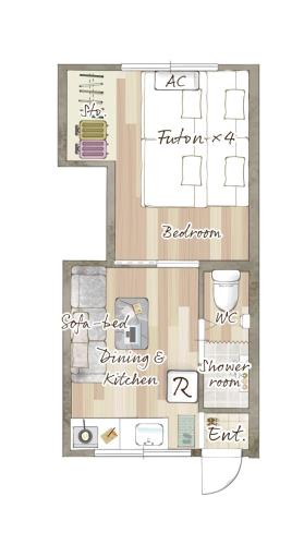 Kitakoiwa Apartment | tkm北小岩1丁目202