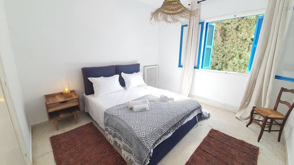 Sidi Dhrif Apartment | Charmant apt face au parc et au coeur de la Marsa