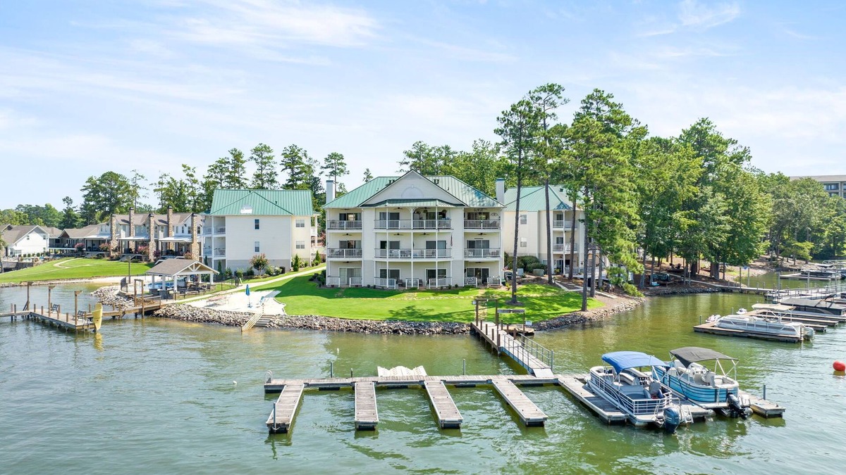 Dadeville Condo | Top Floor at Sunset Point on Lake Martin!