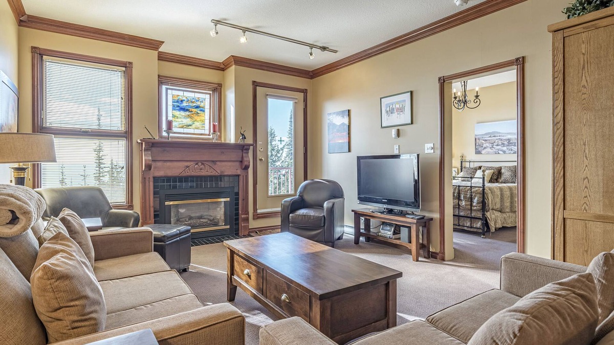 Silver Star Mountain Condo | Top Floor Grandview Condo with stunning mountain views, Patio & BBQ