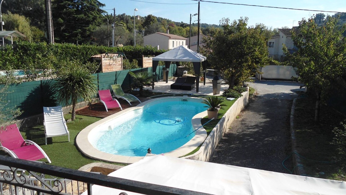 La Gaude Villa | TOP OF VILLA WITH HEATED SWIMMING POOL IN THE GAUDE VILLAGE CLOSE CAGNES AND NICE