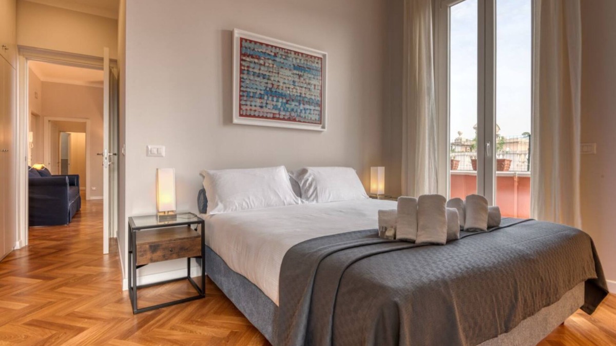 Flaminio Apartment | Top view luxury apartment Piazza del Popolo