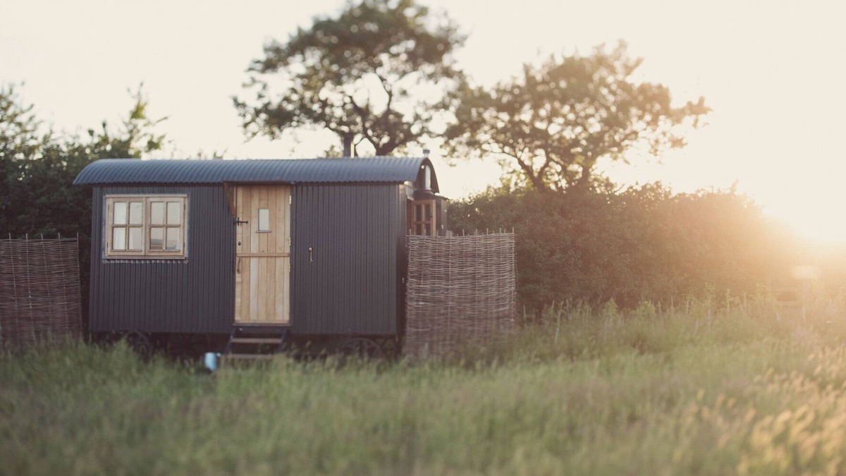 Sheerness Cabin | Traditional shepherd's huts in the middle of a National Nature Reserve.