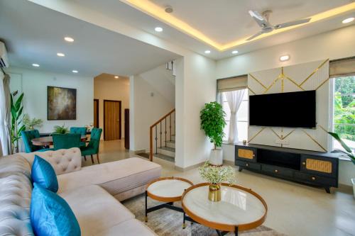 Saligao Apartment | Tranquil 3bhk Pvt Pool Villa