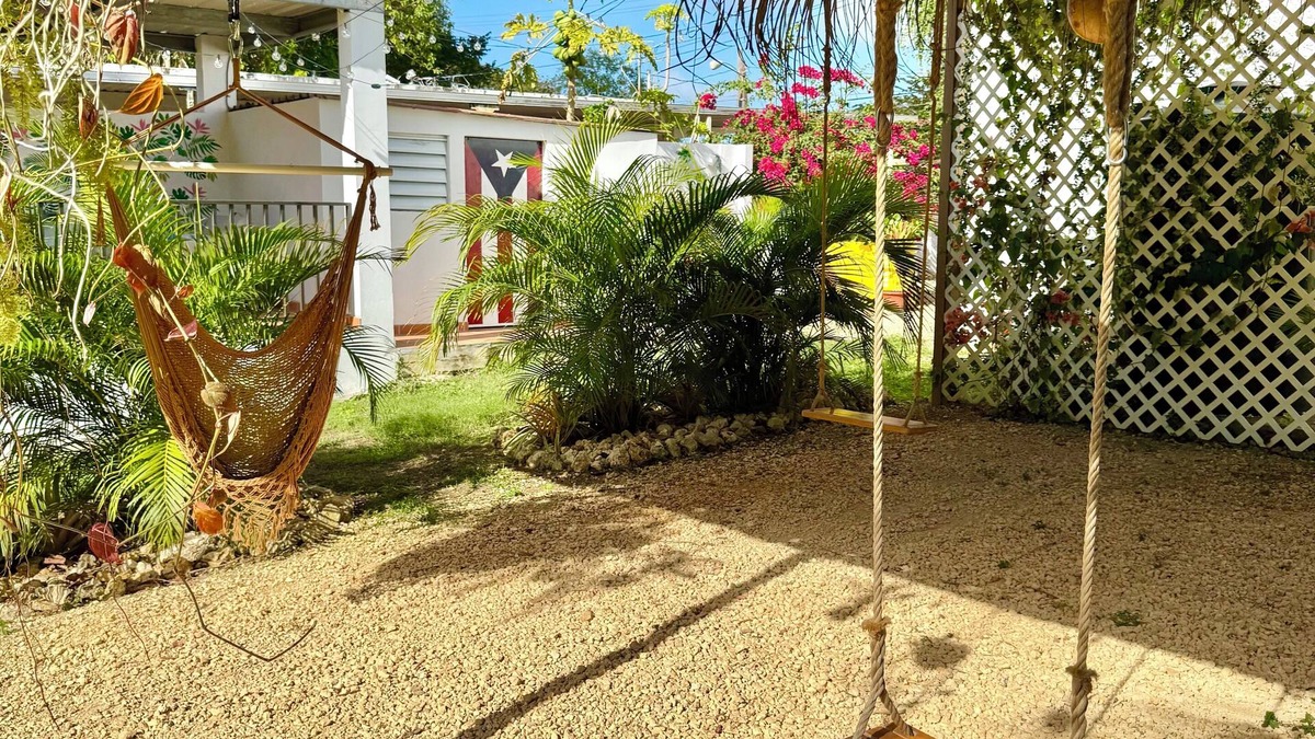 Aguadilla House | Tranquil Garden Retreat with Fruit Trees Near Aguadilla’s Most Popular Beaches