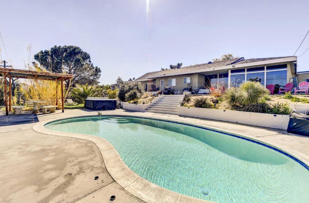 Yucca Valley House | Tranquil Home with Pool - 14 Mi to Joshua Tree!