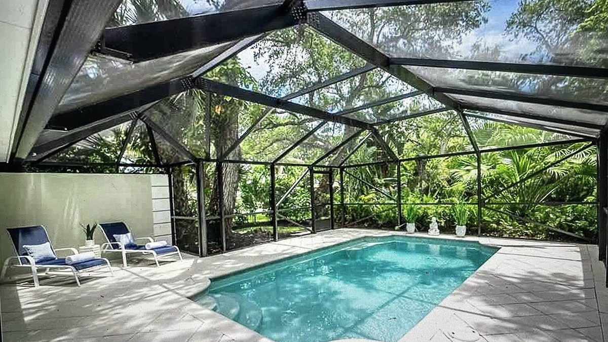 Central Beach House | Tranquil orchid island pool home