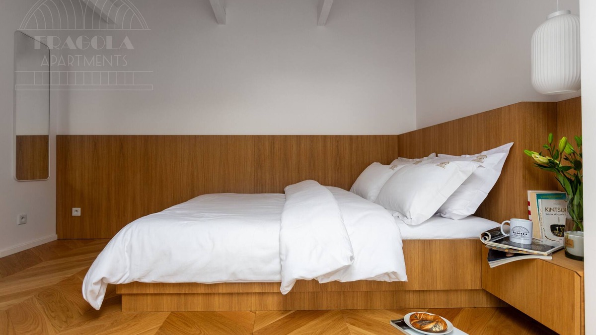Piasek Południe Apartment | Tranquil studio with mezzanine