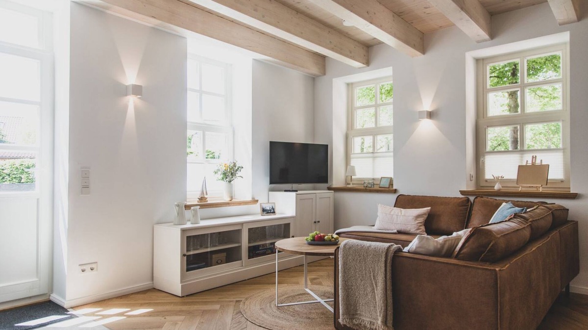 Upleward Apartment | Traumhafte Fewo mit Terrasse im Historischen Hof - Gulfhof Boomgaarden
