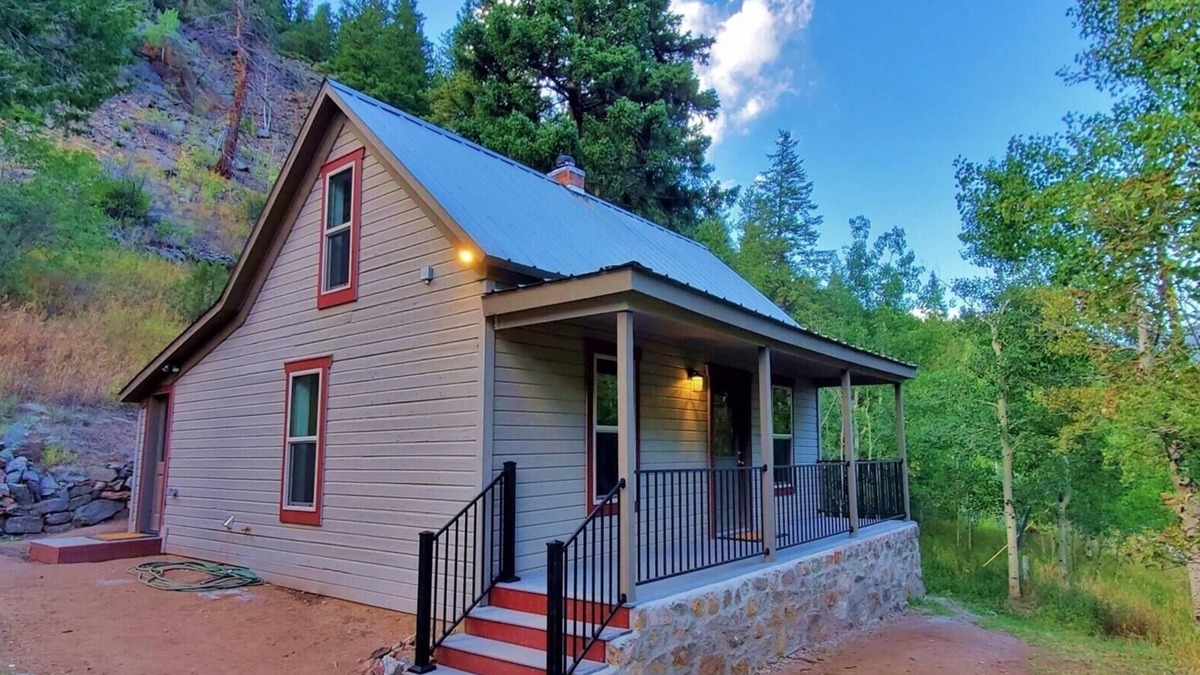 Idaho Springs Cabin | Traveler's Mountain Retreat w/Grotto Cave Room