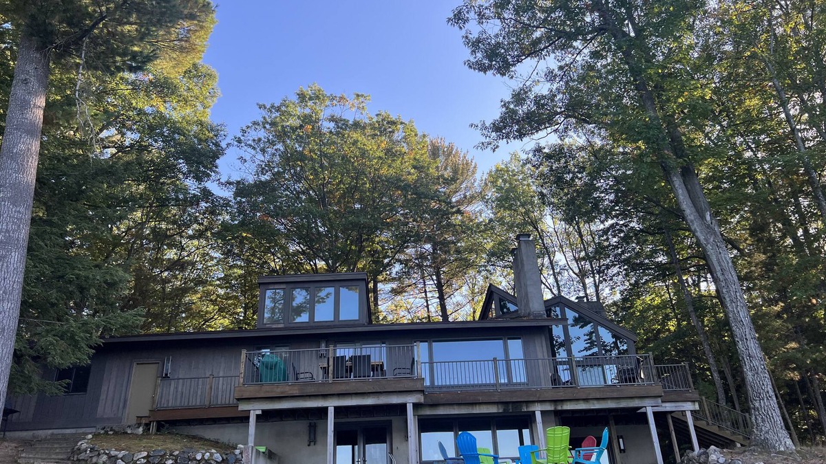 Mayfield House | Traverse City, Michigan; Luxury on all sports Spider Lake; 200 ft sandy beach