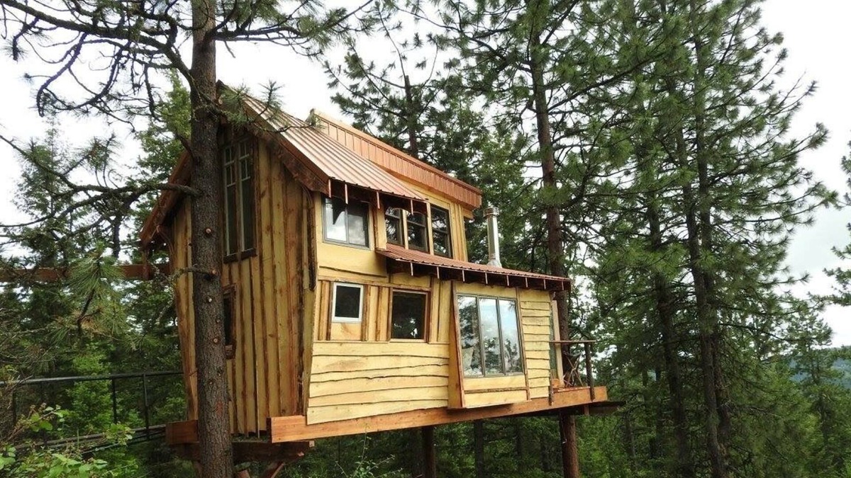 Rathdrum Cabin | TreeHouse at Hauser Lake Idaho