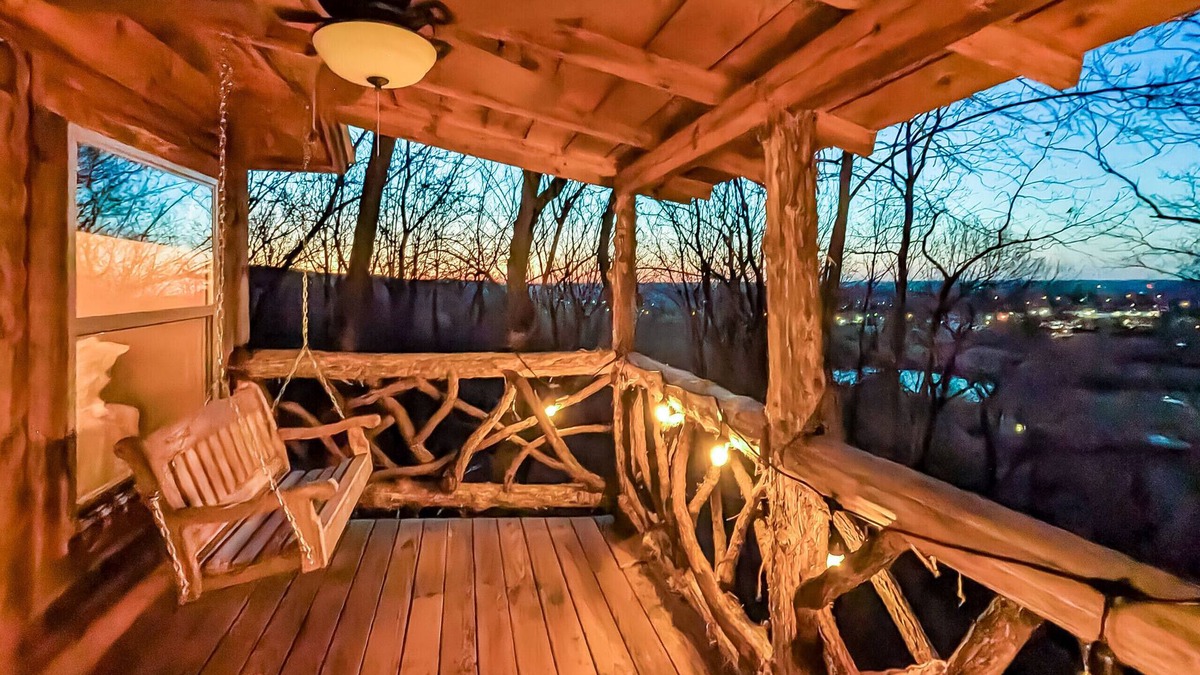 Mountain View Cabin | Treehouse Thyme - total privacy in woods