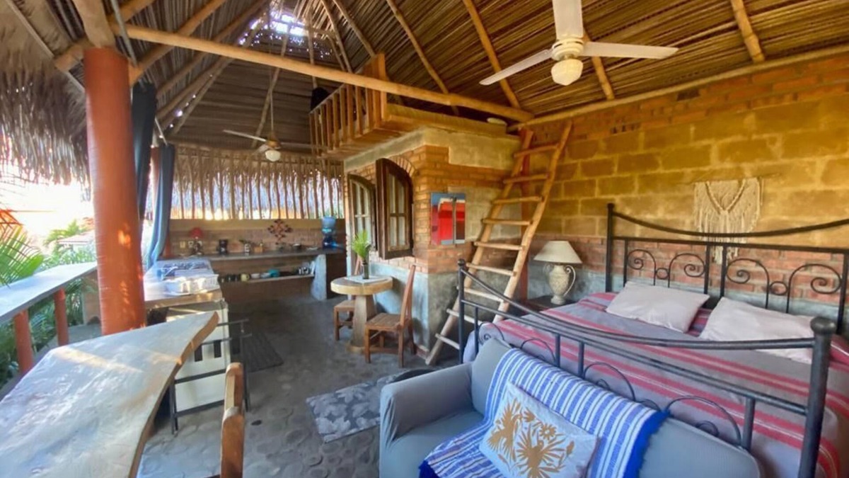 Sayulita Apartment | Treehouse, with a comfy king bed and pool area. Inspiring and fresh with views