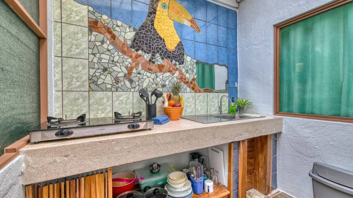 Punta Uva House | Tres Pipas-Tucan - Beachfront Arrecife, Wifi, AC