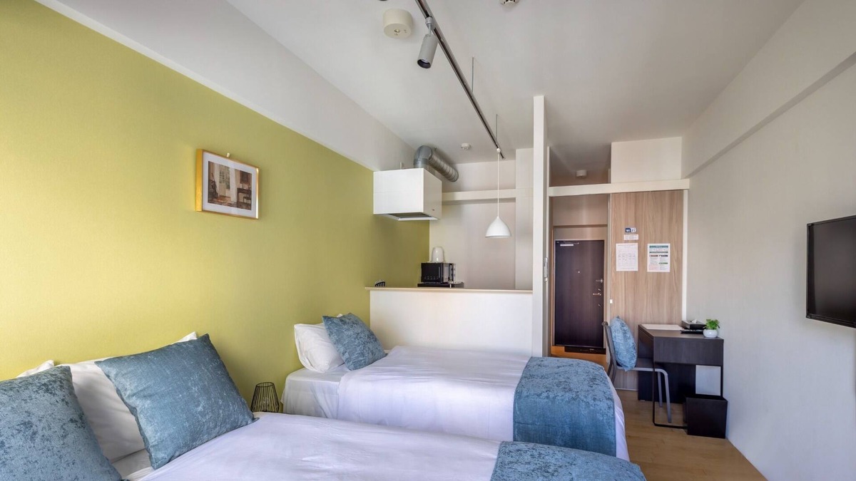 Kujo Apartment | Triple room telework sightseeing business use - 2nd to 10th floor 702 / Osaka Ōsaka