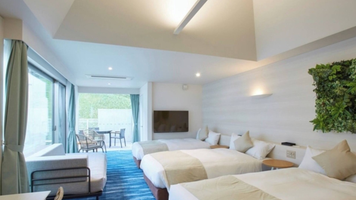 Shirahama Hotel | Triple Room with private spa | Uo Berge Plan 2 /Nishimurogun Wakayama