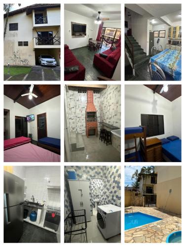 Umuarama Apartment | TRIPLEX piscina churrasqueira lava e seca Wi-Fi e 2 TVs em Condomínio com 90m2 no centro de Ubatuba