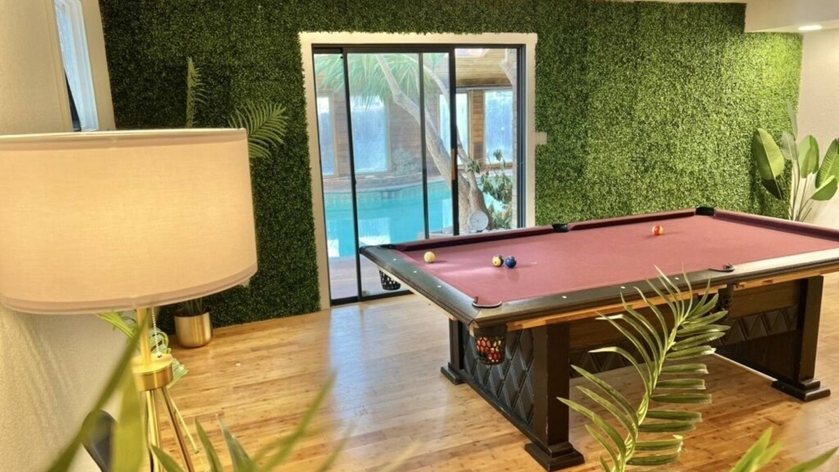 Longmont House | Tropical Pool House