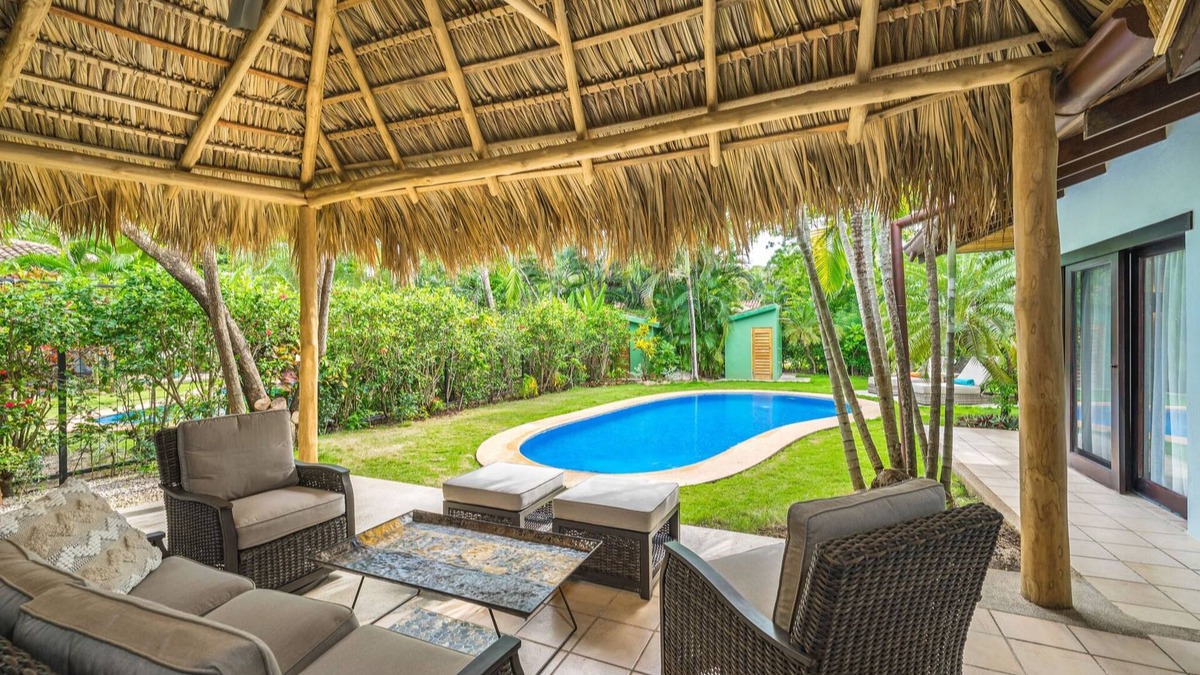 Playa Langosta Villa | Tropical Retreat - Private Pool, Steps To Beach 2 Bedroom Villa by RedAwning