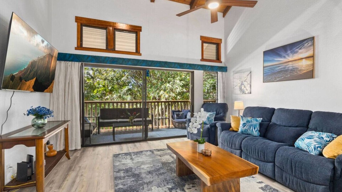 Poipu Condo | Tropical Treehouse Near the Beach