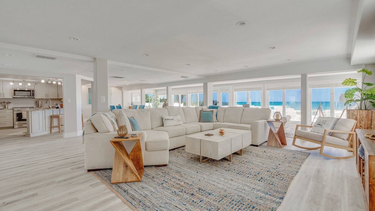 Daytona Beach Shores House | True Oceanfront Home! 7BR/5.5BA Sand Castle