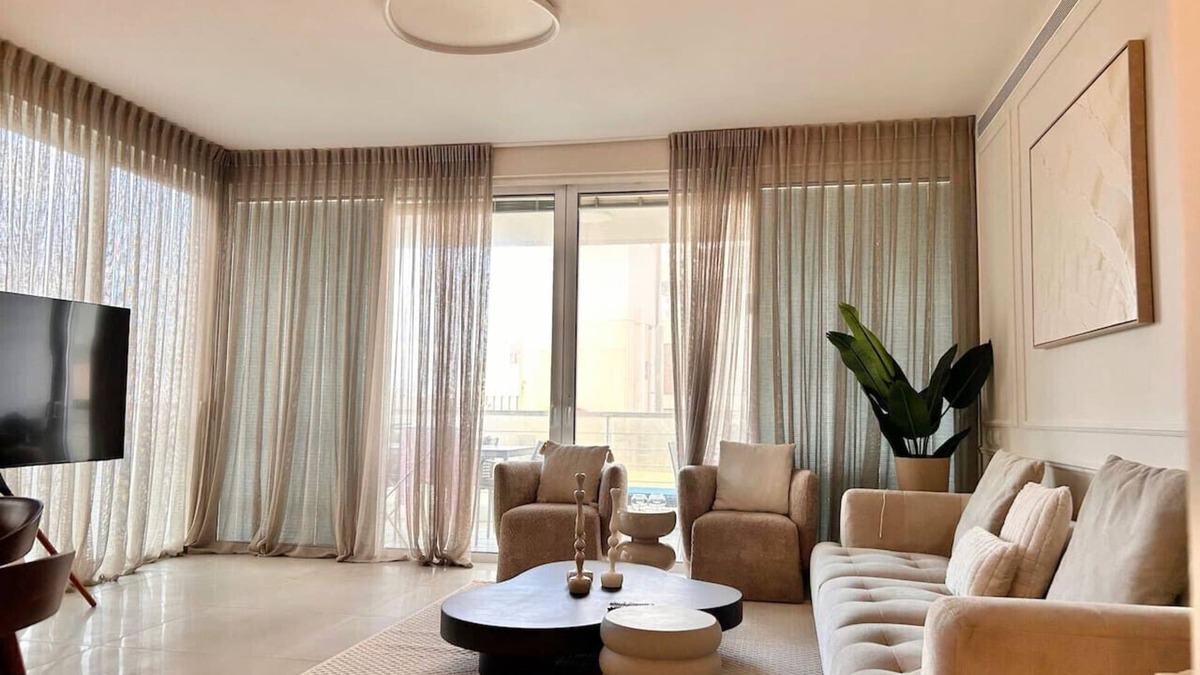 Tel Aviv Promenade Apartment | Trumpeldor sea view with Balcony