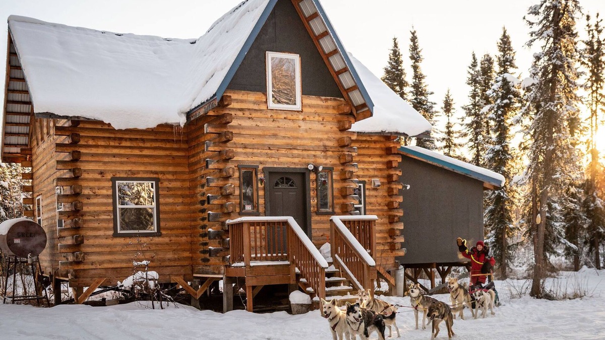 Fairbanks Cabin | Tucked in the woods! Auroras seen here. Private.