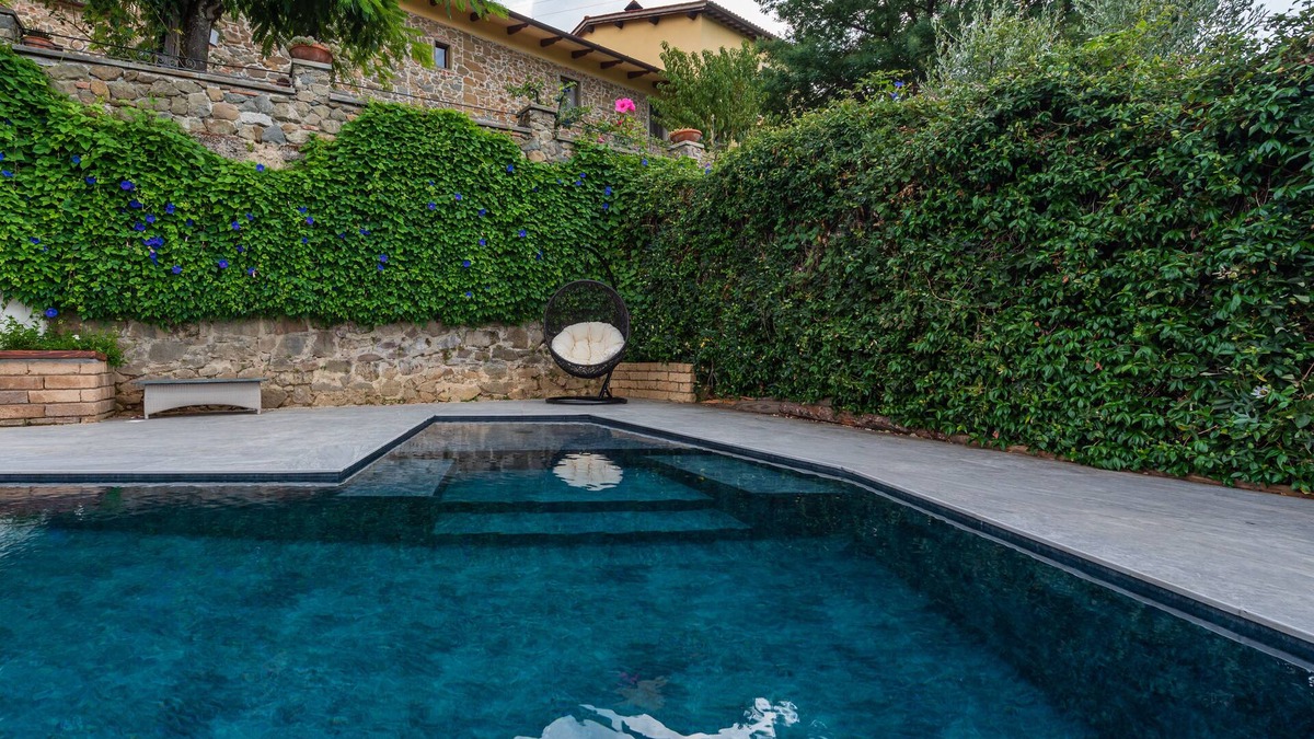 Montevettolini House | Tuscany Sun: Typical Tuscan stone farmhouse with private infinity pool