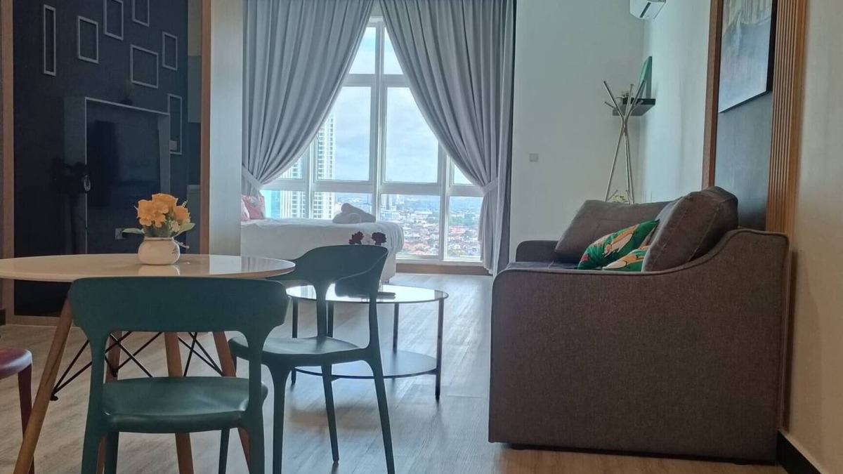 Taman Abad Condo | Twin Galaxy Minimalist Studio 2-4Pax CIQ JB Town