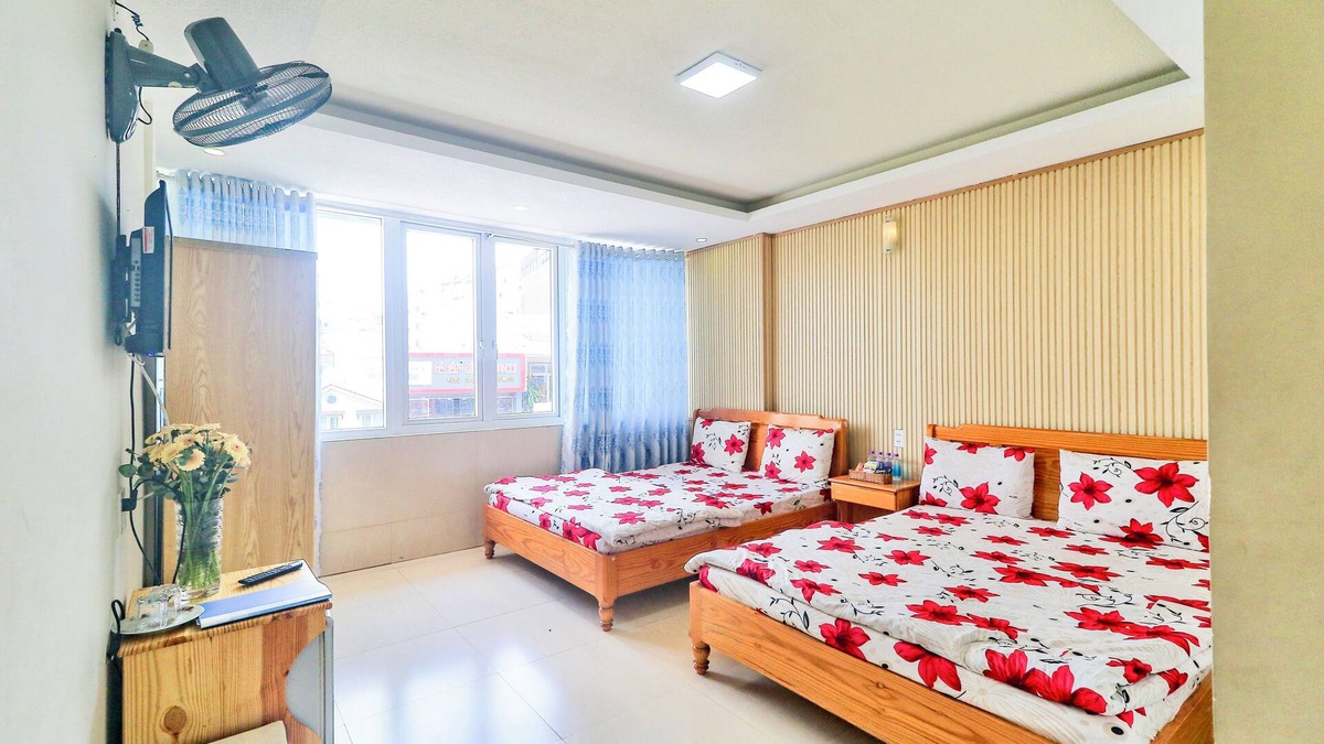 Da Lat Hotel | Twin Room 302 Charming hotel in pleasant Đà Lạt with WiFi