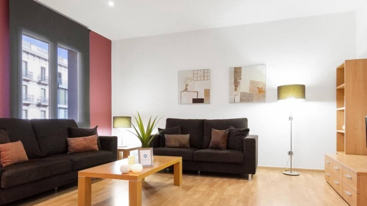 El Raval Apartment | Two bedroom and two bathroom apartment. Best option to stay in Barcelona!