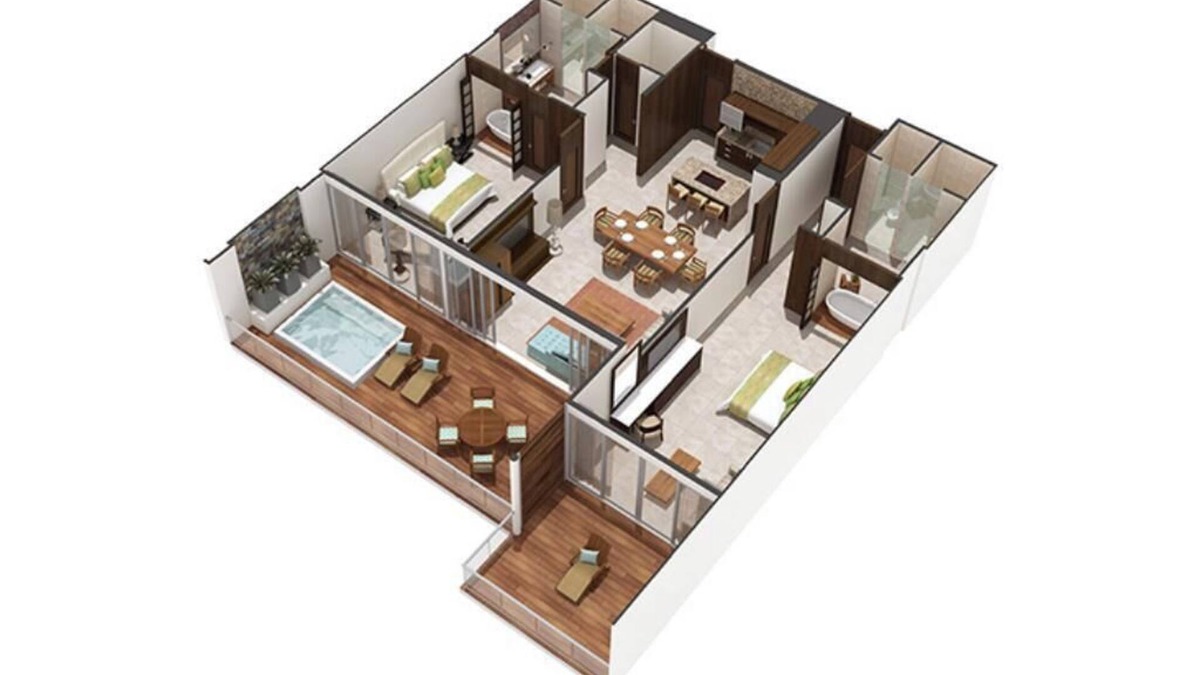 Las Jarretaderas Villa | Two Bedroom Suite
