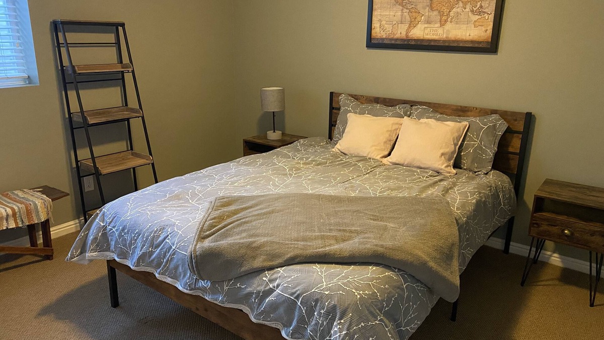 Sandy House | Two private bedroom, one bath, small kitchenette. Sleeps two.