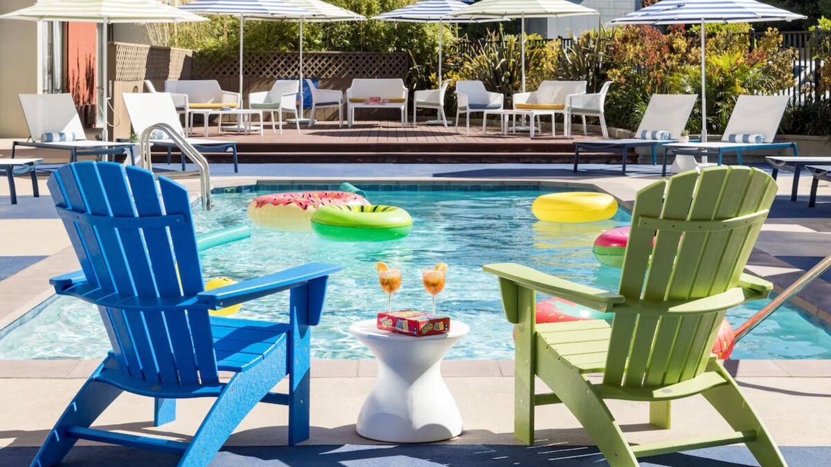 Fisherman's Wharf Hotel | Two Queens Deluxe, Hotel Caza, Near Coit Tower, 2 Units, Pool Access