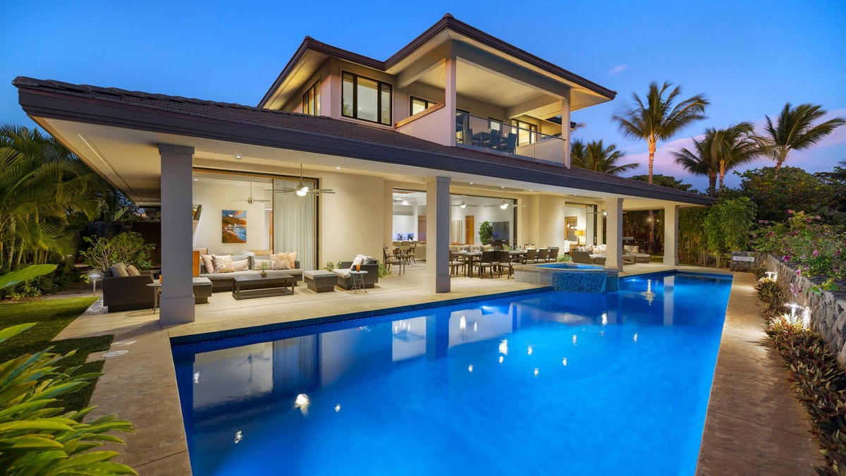 Waikoloa Villa | Ultimate Ocean View Villa Pool Pickleball Game Room Gym Club Access